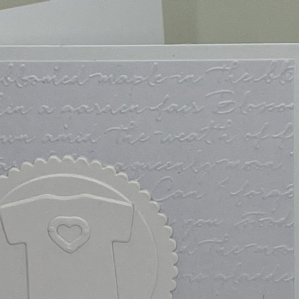 10 Fancy Handmade Stampin' Up! Welcome Baby Cards w/free ship - Picture 6 of 9
